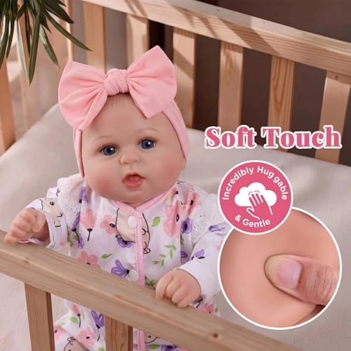 Reborn Baby Doll - 20 Inch Vinyl Girl Ages 3+