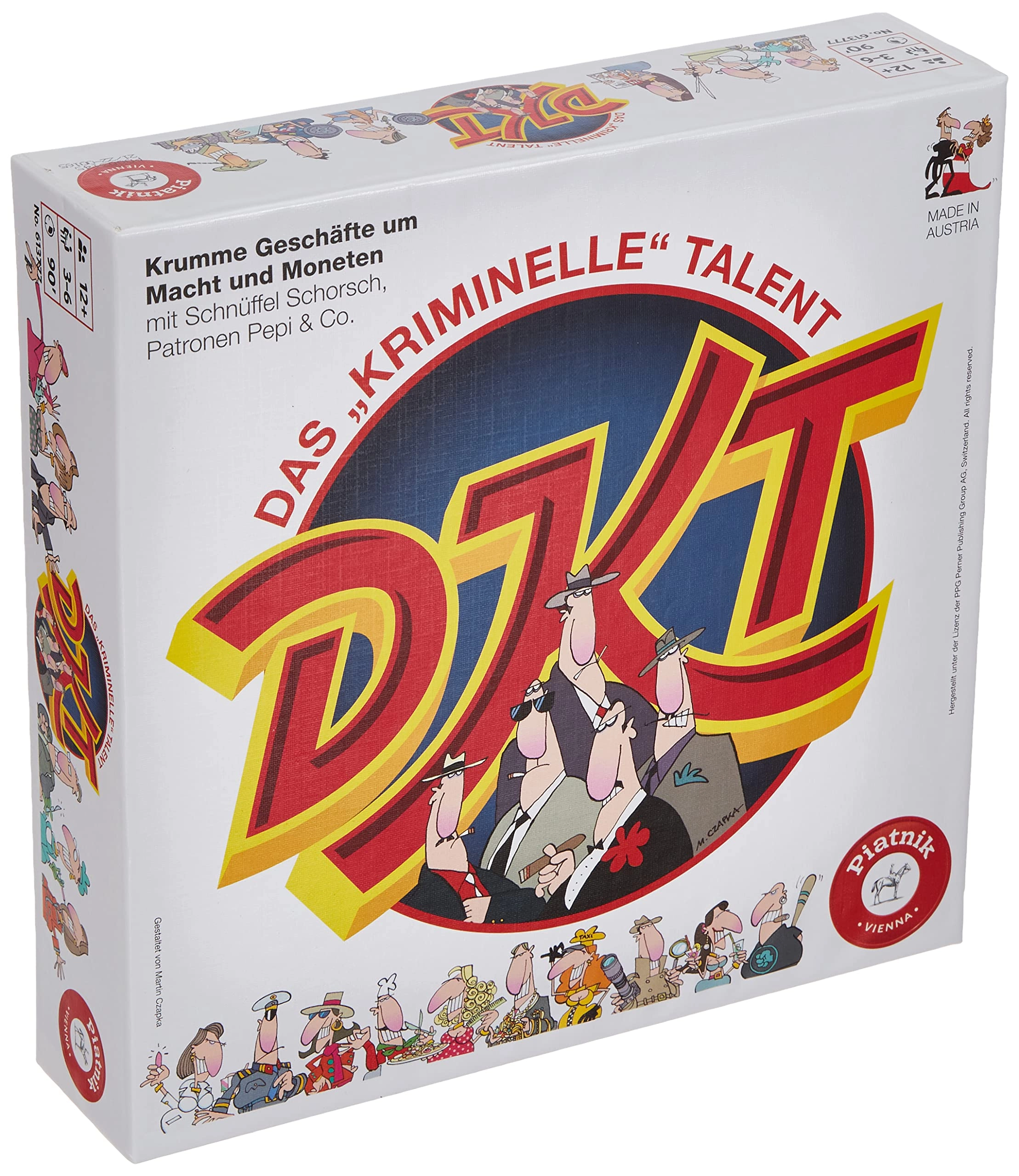 Piatnik Nein DKT The Criminal Talent Game (German)