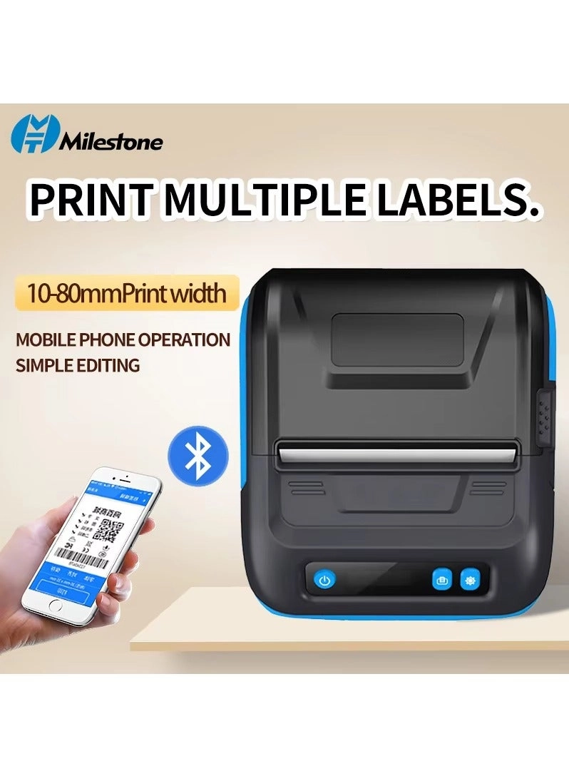 Thermal Mini Bluetooth Portable Printer - Thermal direct 80mm