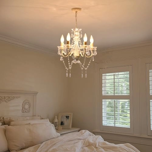 Small Crystal Chandelier - 4 Light 41cm