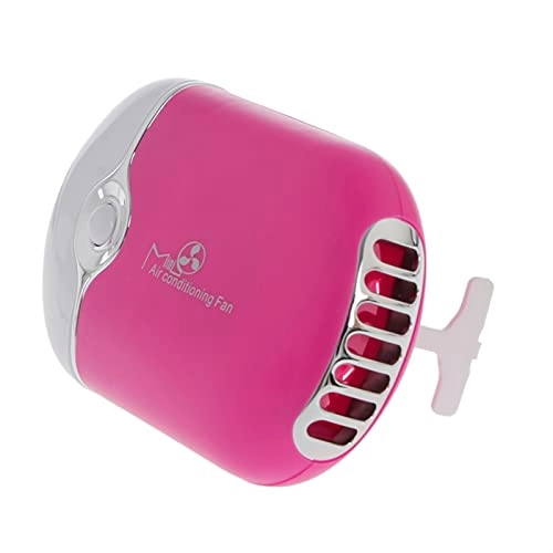 Mini Portable Hand Held Desk Air Conditioner - Black 400mA