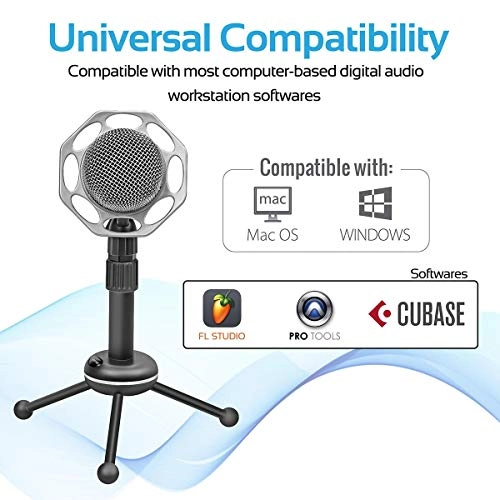 Tweeter-8 3.5mm-Mini-Jack Microphone