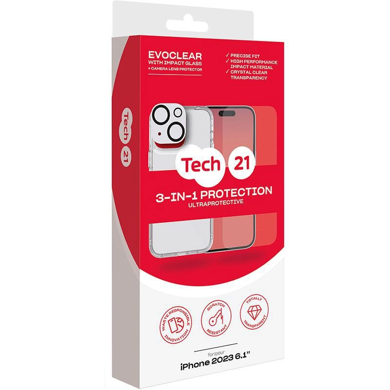 Evo + Impact Glass + Camera Lens Protector - MagSafe Clear for iPhone Air