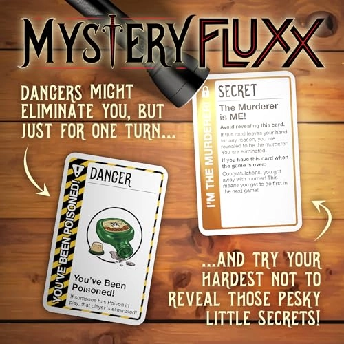Mystery Fluxx: Whodunit Theme - Card Game