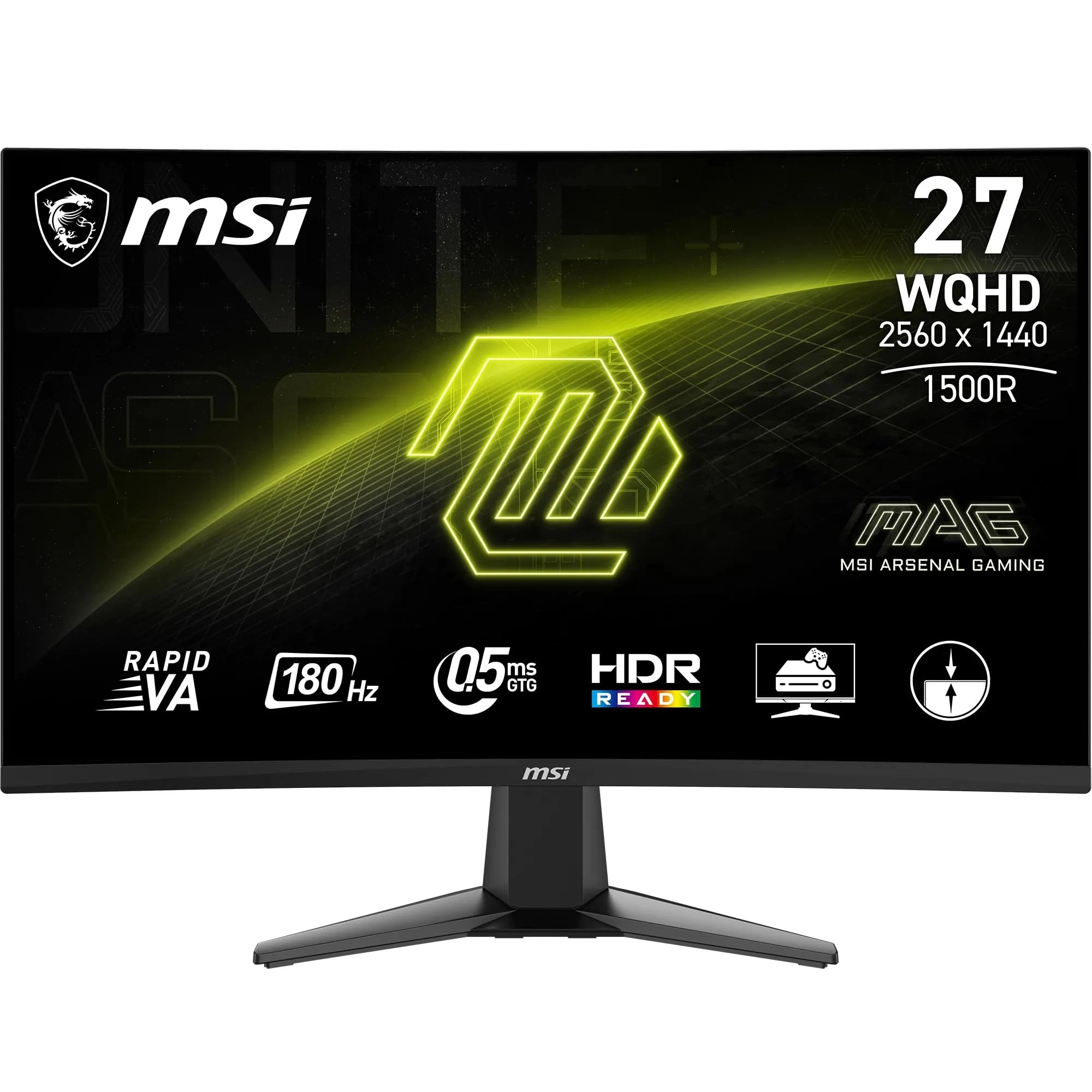 MAG 27CQ6F - 9S6-3CD91M-009 27 inch 2560 X 1440 pixels