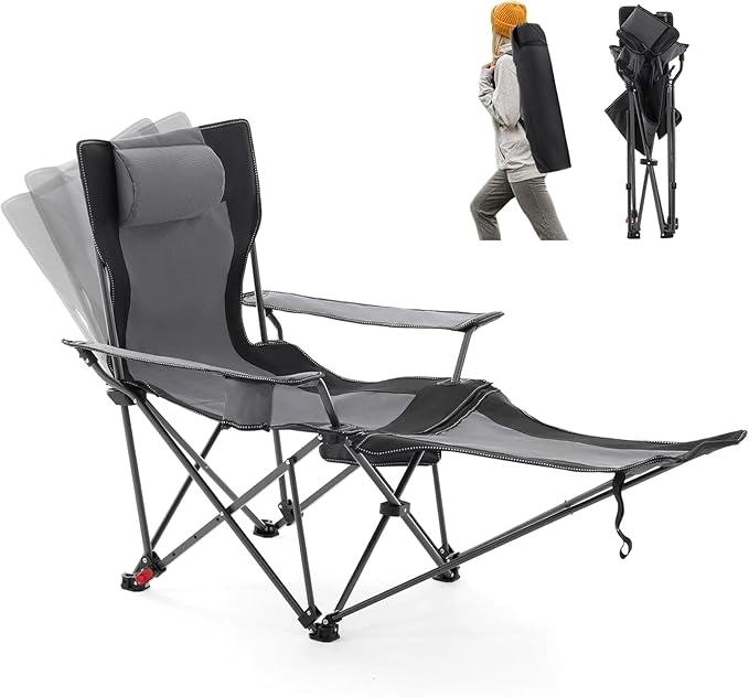 Foldable Camping Chair - 264 pounds