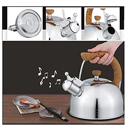 Stovetop Induction Whistling Kettle - 5L