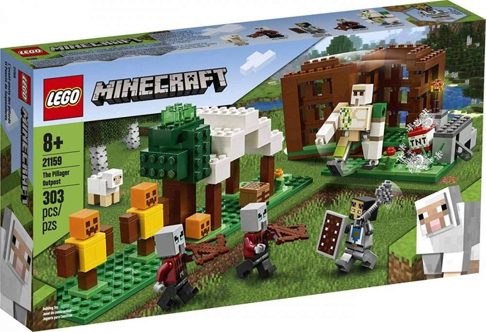 Minecraft LEGO The Pillager Outpost (21159) - 303 Pieces