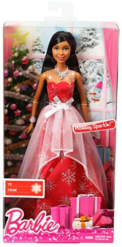 Barbie Holiday Sparkle - Red Silver Ages 36+