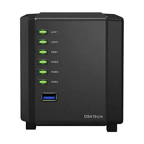 DS120j + DS419slim 1-Bay 4-Bay 20TB