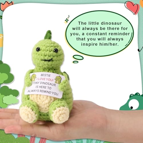 Dinosaur Crochet - 12 cm Cotton