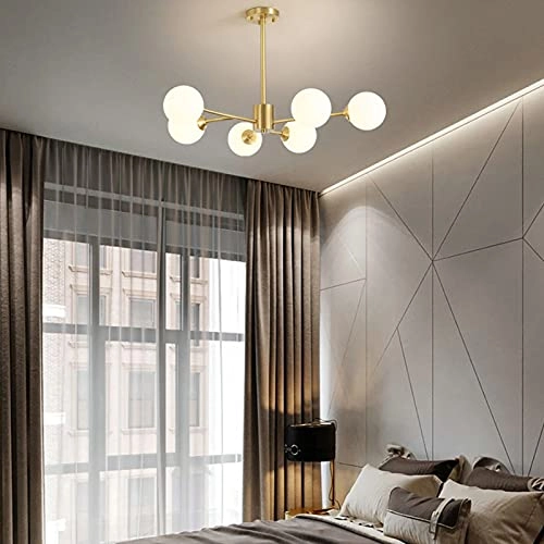 Molecular Chandelier - G9 Copper and glass 90*27*30cm