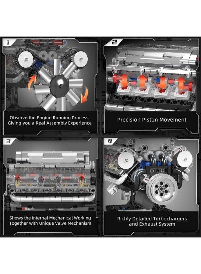 V8 Engine (10088) - 8-Cylinder Petrol