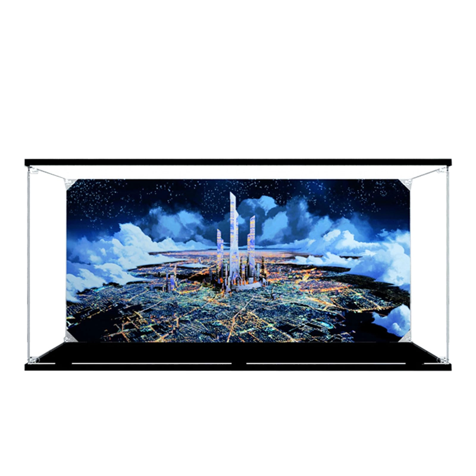 Acrylic Display Case - Fits 76161 Crystal Clear Dustproof