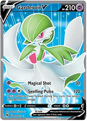 Pokémon Gardevoir V 070/073 - Full Art Ultra Rare Near Mint + Toploader - Standard Sized