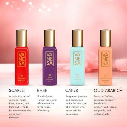 Scarlet - 20ML + Oud Arabica - 20ML + Babe - 20ML + Caper - 20ML