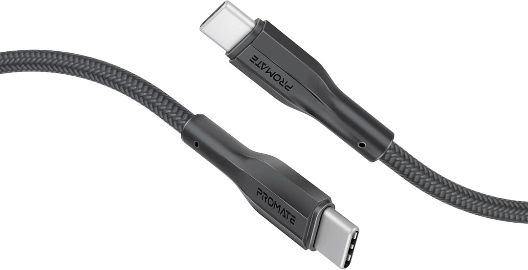 Promate XCord-CC Cable 60W USB-C to USB-C 2m Silicone