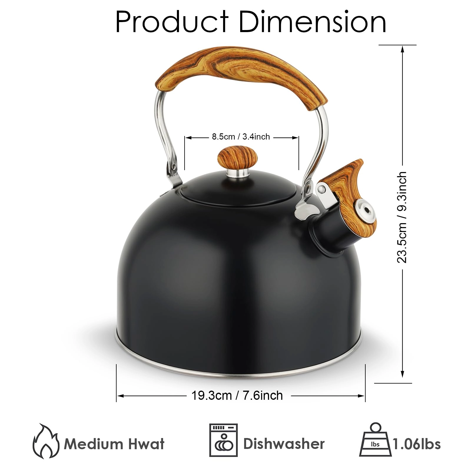 Whistling Kettle - 2.5 litres