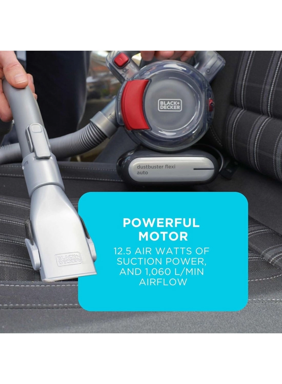 Flexi Auto Dustbuster - 12V Handheld