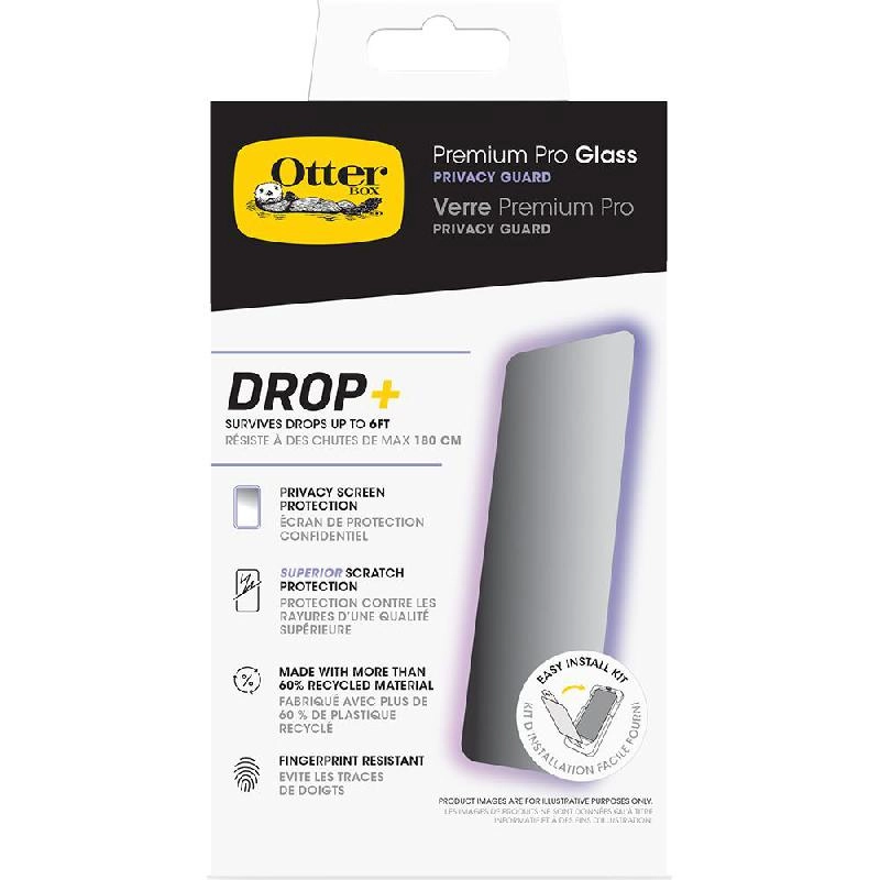 Premium Pro Glass - Privacy Antimicrobial For iPhone 16 Pro Max