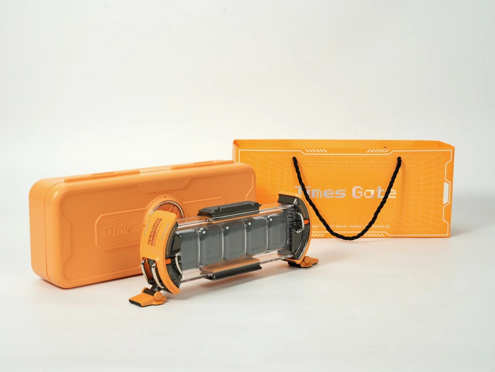 Times Gate - Pixel Art Yellow