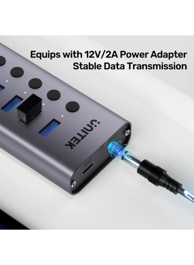 USB 3.0 Hub - 7 Ports Powered
