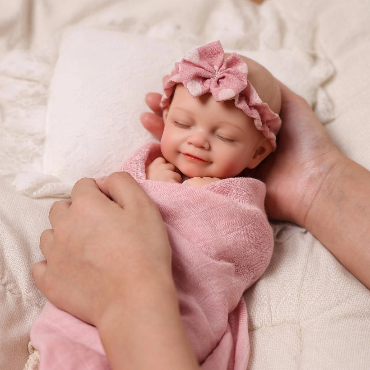 Reborn Baby Doll - 12 Inch Silicone Weighted Ages 3+