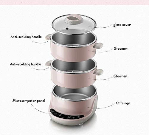 Multi-function electric steamer - 4 Liters