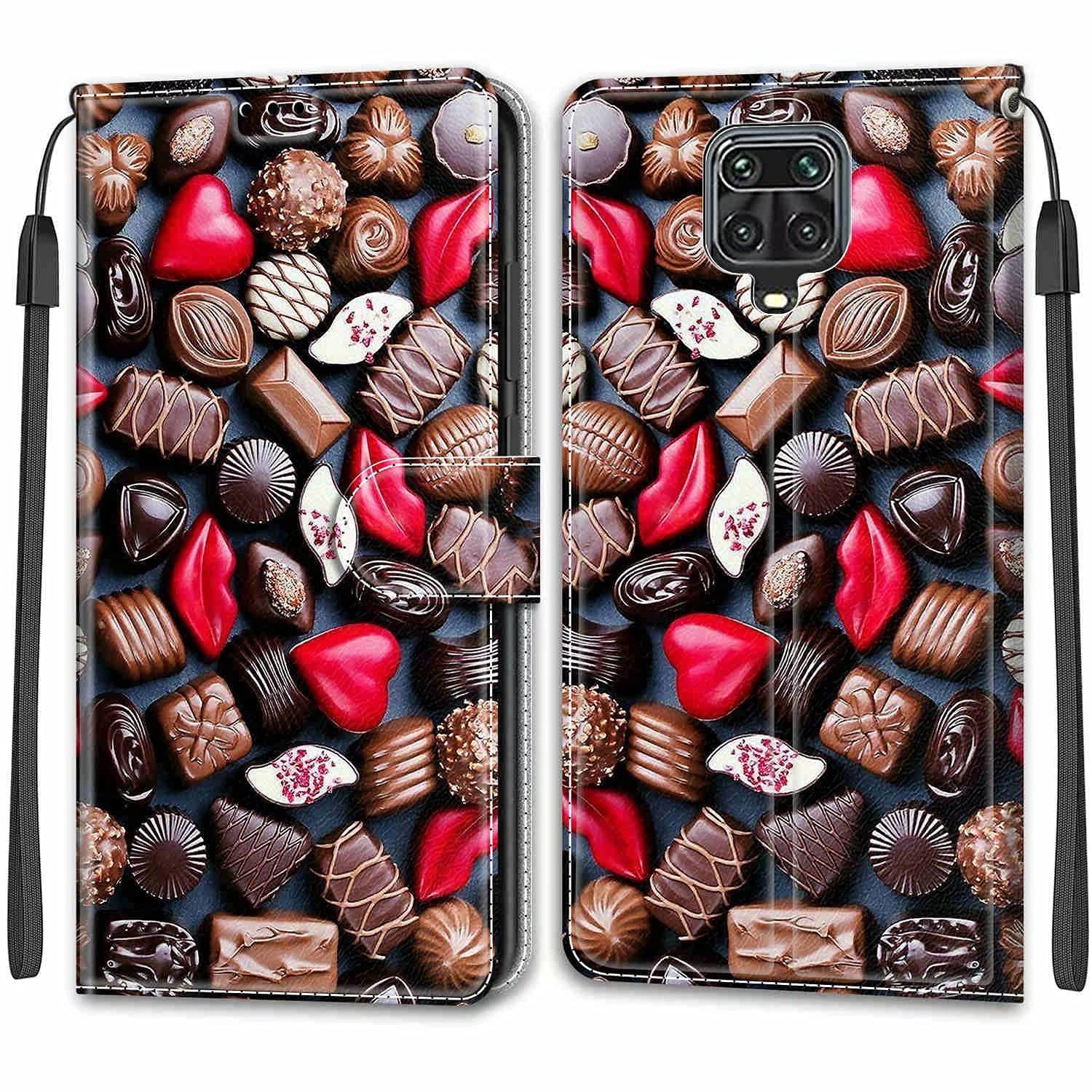 Nadoli Wallet Case Folio for Xiaomi Redmi Note 9 Pro