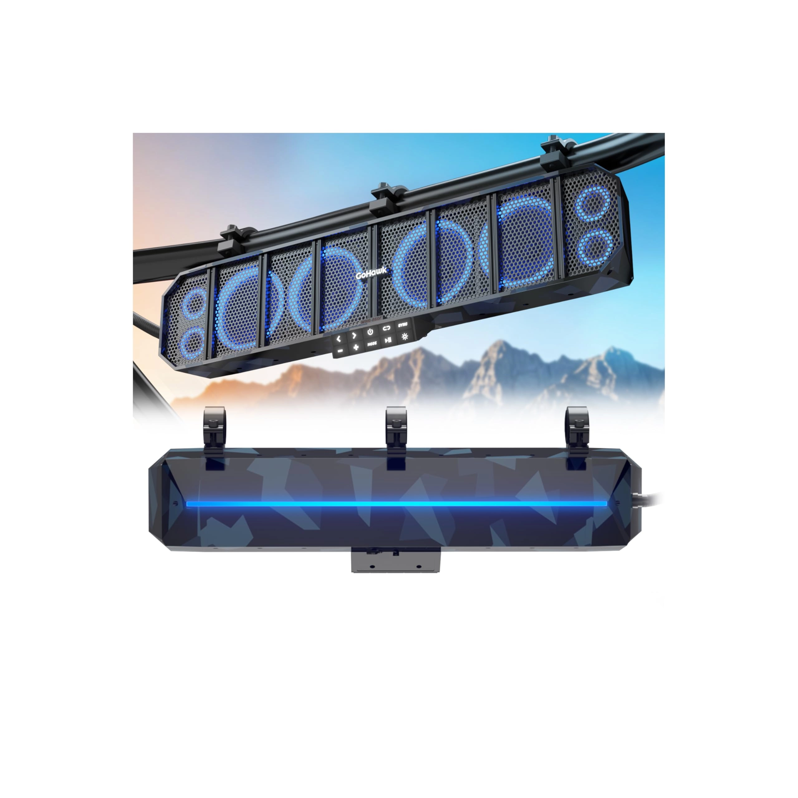 GoHawk WING-R60F - 4 Inches 600W