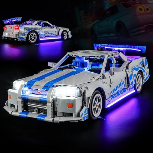 Light Kit for LEGO 42210 - Plastic 2 Fast 2 Furious 1
