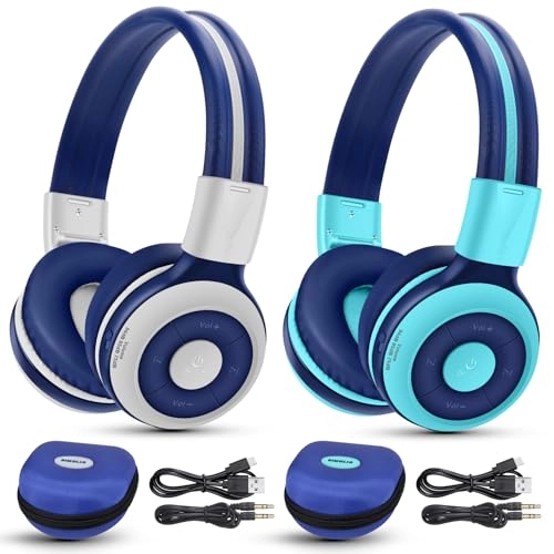 JH-712 - Kids Bluetooth Mint+Grey