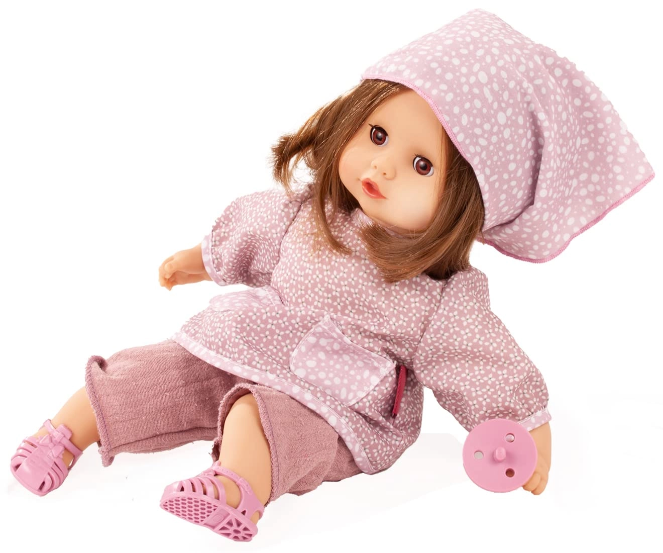 Götz Muffin Soft Mood Baby Doll - 33 cm Chestnut hair Ages 3+