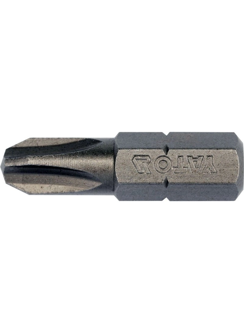 Yato Screwdriver Bits - 10pcs/Box 1/4"x25mm