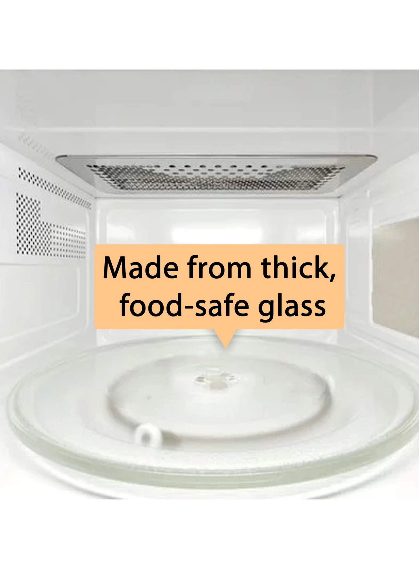 Microwave Replacement Glass Tray - 285 millimeter