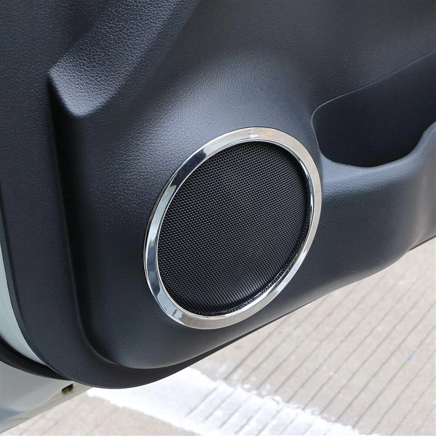 Car Door Speaker Cover Trim Rings - Nissan X-Trail Rogue T32 2013-2017
