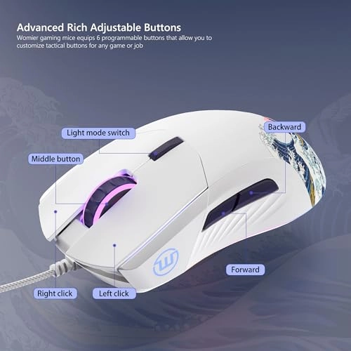 G705 V2 Kanagawa Gaming Mouse - Wired