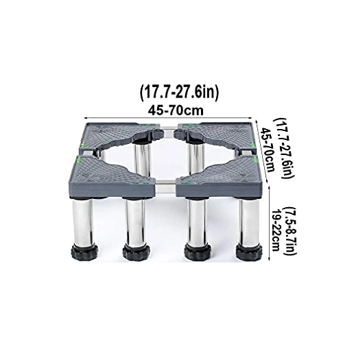 Adjustable base - 45-70cm 19-22cm 8 legs