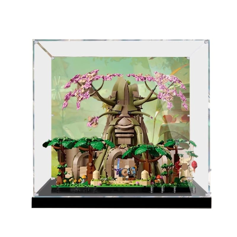 HCAEIOFJ Clear Acrylic Display Case - 15.74x15.74x13.77in. fits 77092