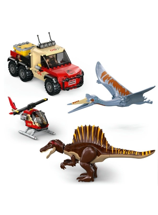Spinosaurus & Quetzalcoatlus Air Mission (76976) - Jurassic World