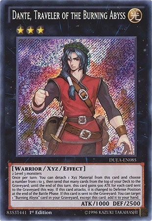 Yu-Gi-Oh! Dante, Traveler of the Burning Abyss DUEA-EN085 - EN