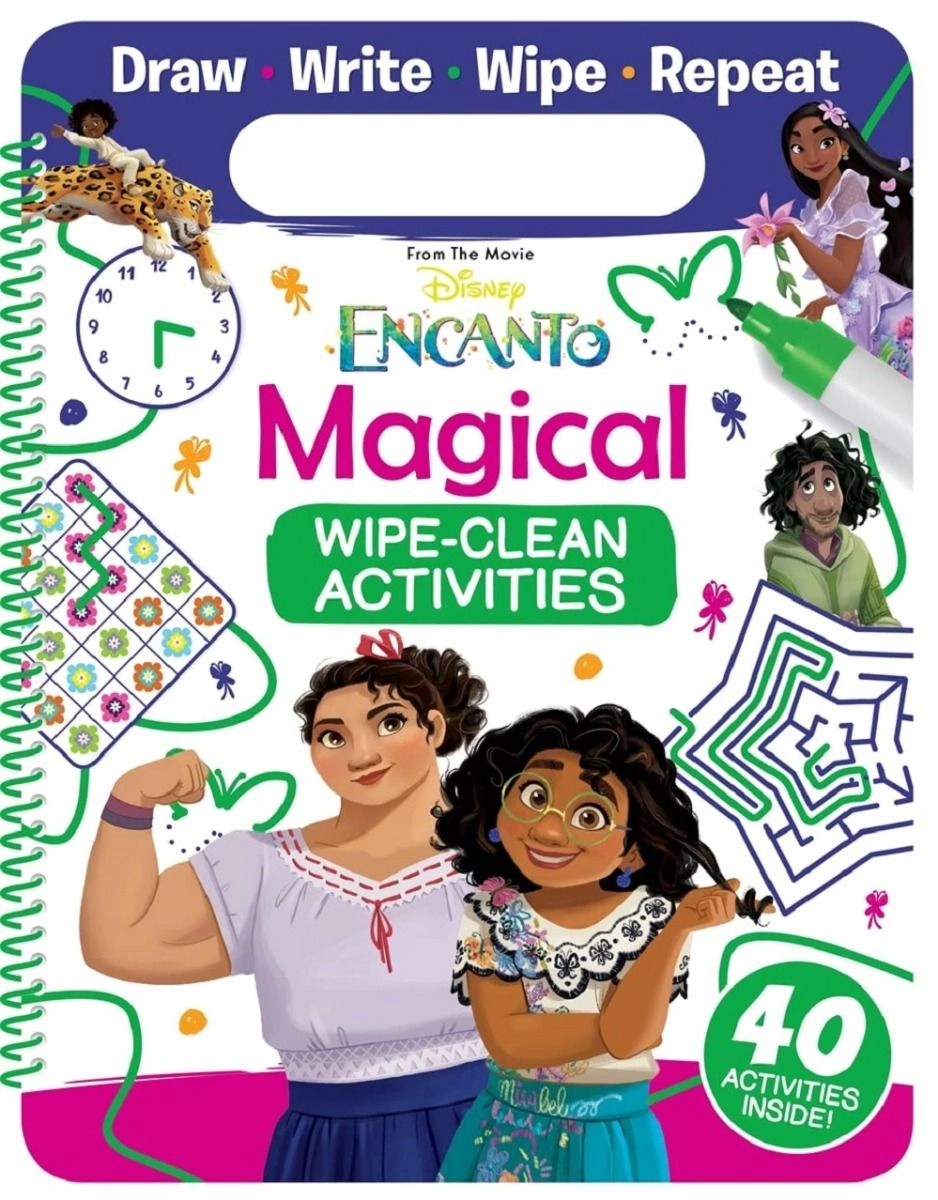 Disney Princess Enchanted Wipe Clean Activities - 3+
