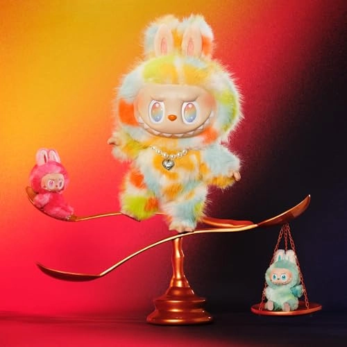 Labubu Vinyl Plush Doll - 14.57 inches Multicolor