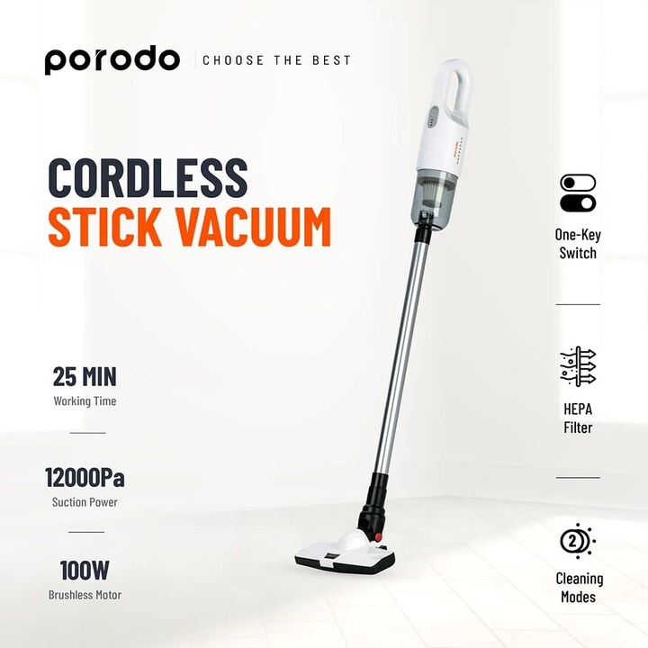 Portable Cordless Stick Vacuum Cleaner - Cordless