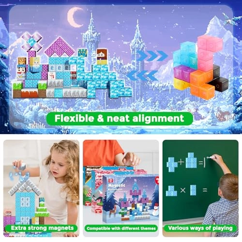 Magnetic Blocks - 150 pcs