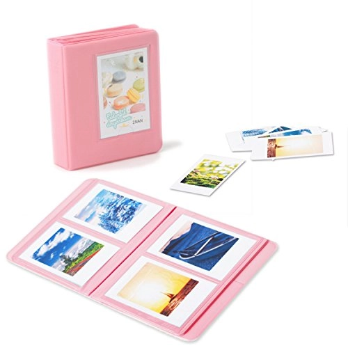 Camera case - Magic Blue + Mini Album - 64 Pockets + Close-up lens - Self-portrait mirror + Color Filters - 4 Colors + Photo frame - 5 Colors + Hanging Photo frame + Sticker Borders + Corner Sticker + Card Making Pen