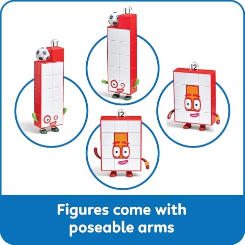 Numberblocks Friends Eleven and Twelve Figures - 3-5