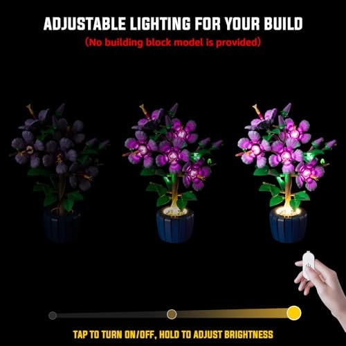 LED Lighting Set for Lego 10372 Hibiscus Flower (HUA-N)