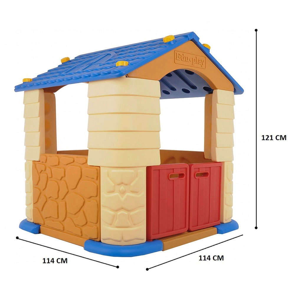 Kids Playhouse - Indoor & Outdoor Blue