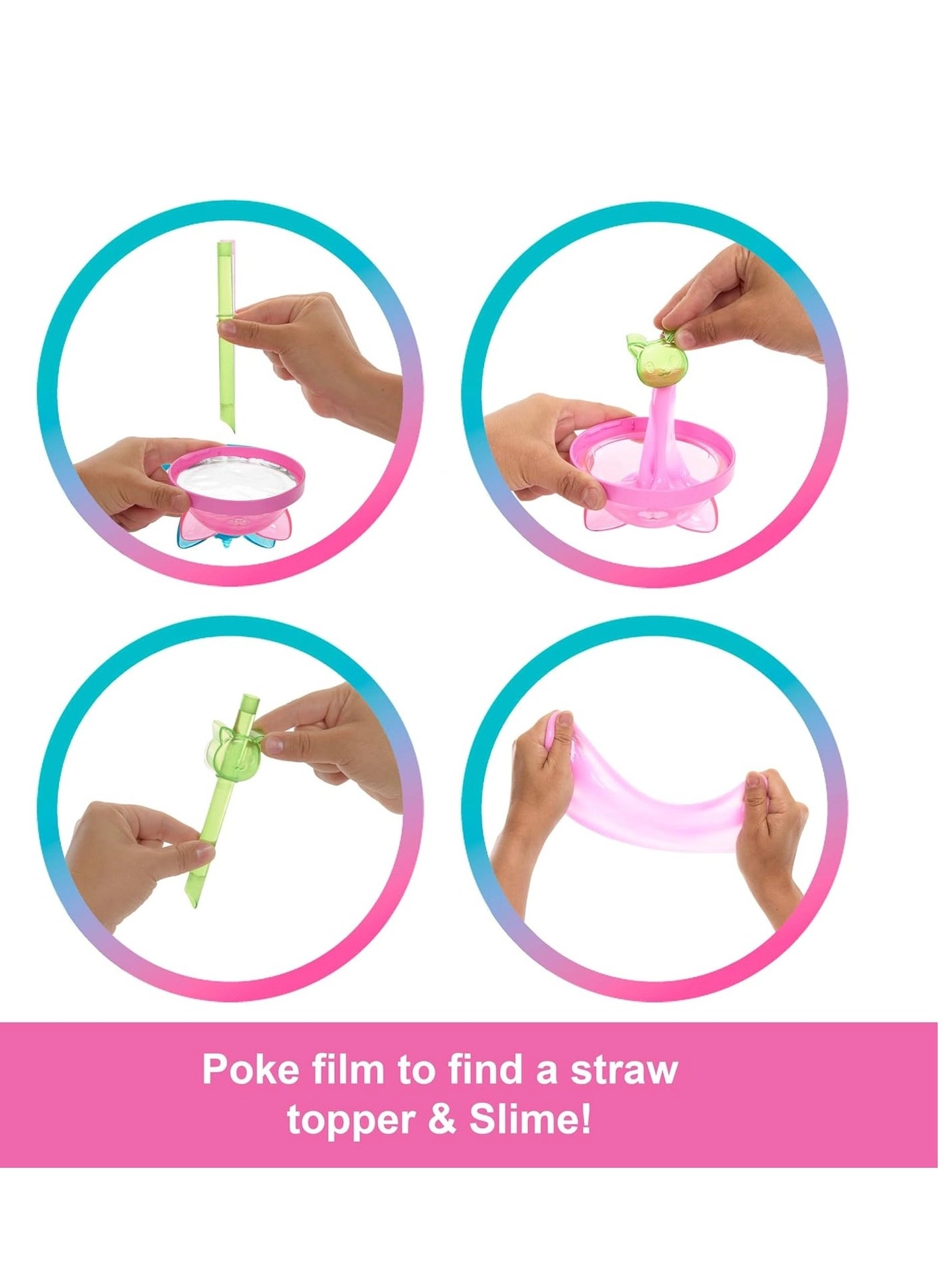 Barbie Pop Reveal Shakes Series - 8 Surprises Scented Ages 36+